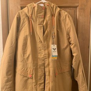 Roxy ski, snowboard, insulated winter jacket. NWT.